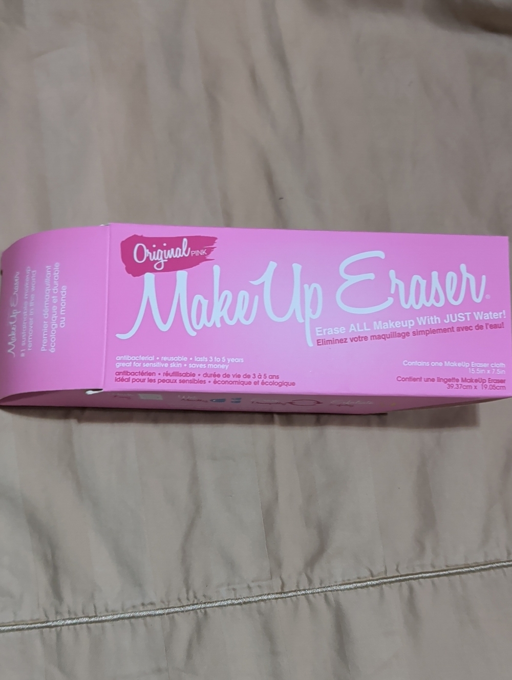 Original MakeUp Eraser Pink Makeup Remover Cloth